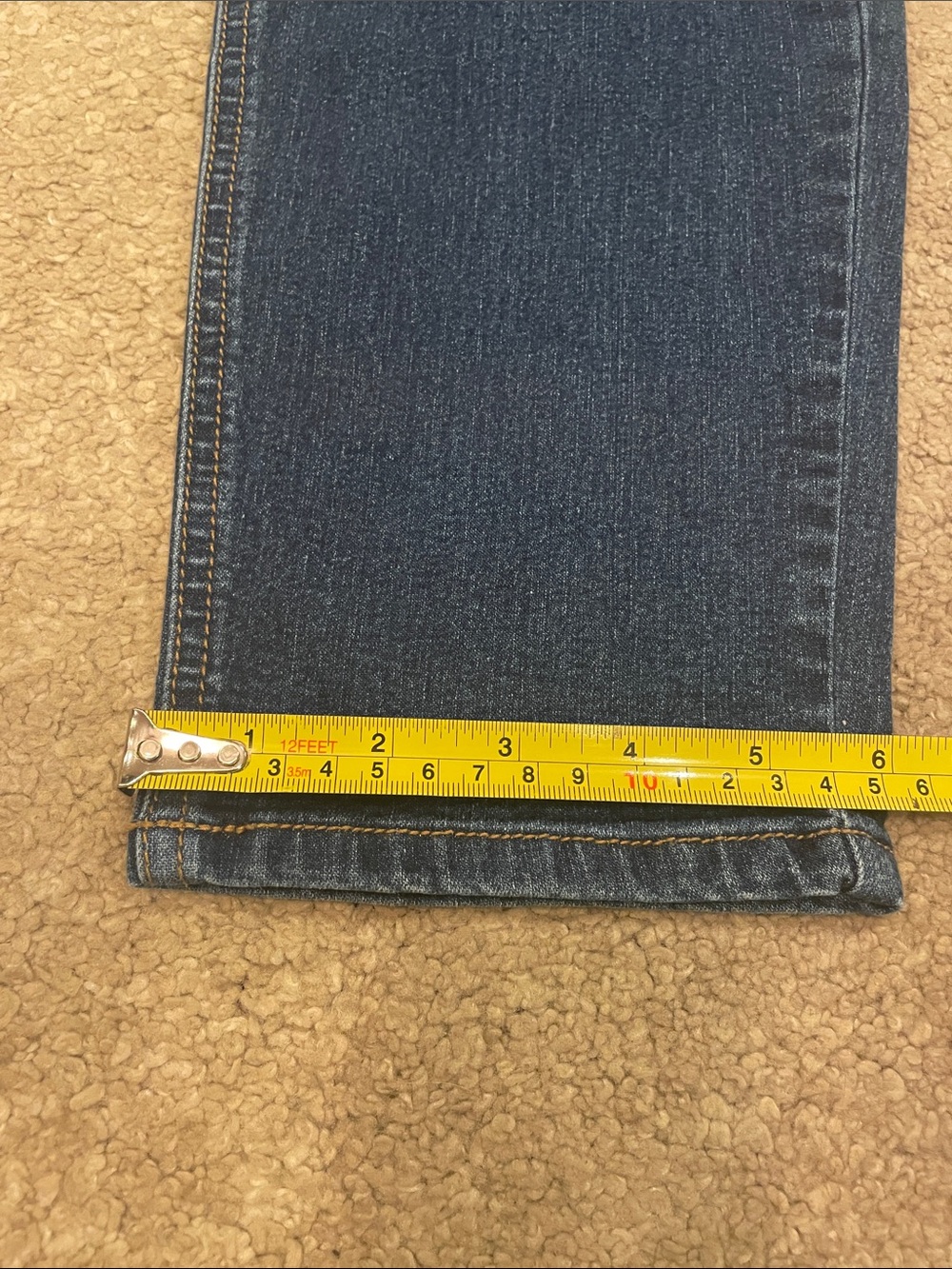 Classic Dark Blue Women's Jeans Super Skinny - Picture 2 of 8